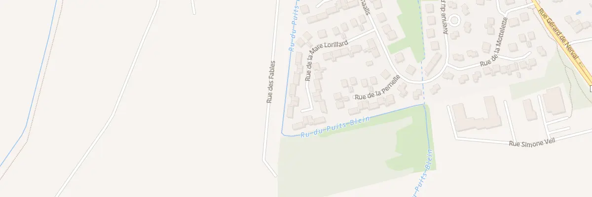 Plan du 25 Rue de la Mare Lorillard à Othis