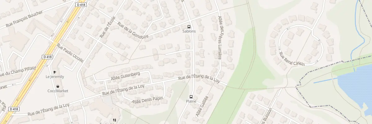 Plan du 5 Rue des Sablons à Saint-Thibault-des-Vignes