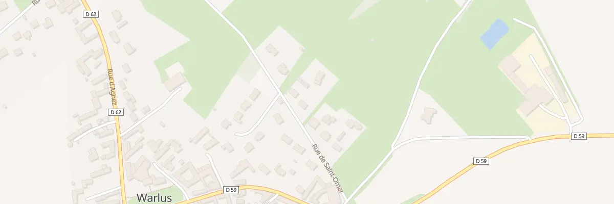 Plan du 6 Rue de Saint Omer à Warlus