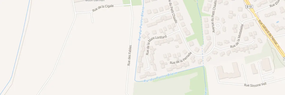 Plan du 17 Rue de la Mare Lorillard à Othis