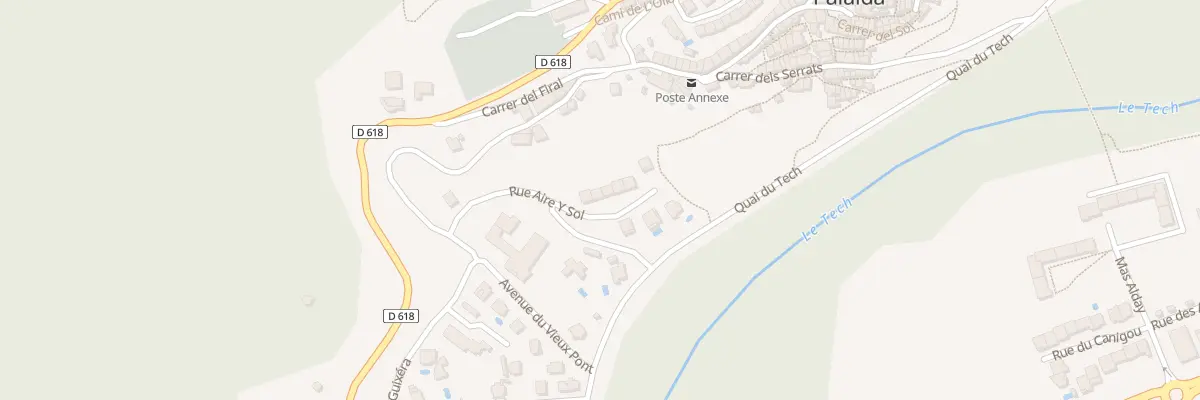 Plan du 5 Rue Aire Y Sol à Amélie-les-Bains-Palalda
