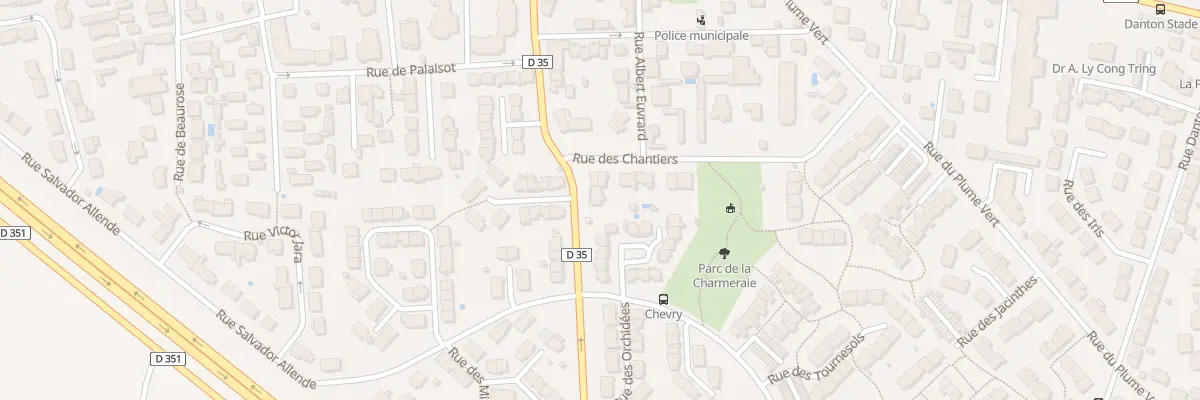 Plan du 11 Rue de Chevry à Ozoir-la-Ferrière