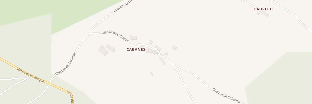 Plan du 5182 Cabanes au Soulié