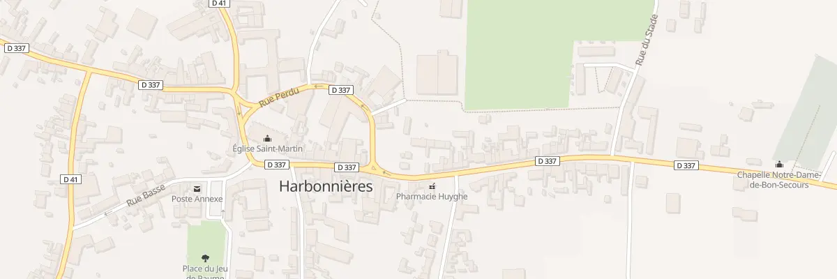 Plan du 19 Rue de Lihons à Harbonnières
