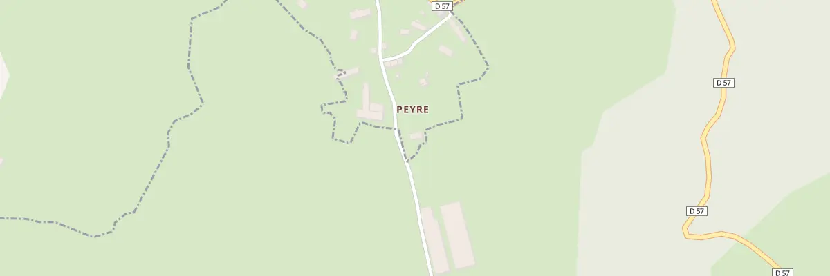 Plan du 6004 Peyre à Raulhac