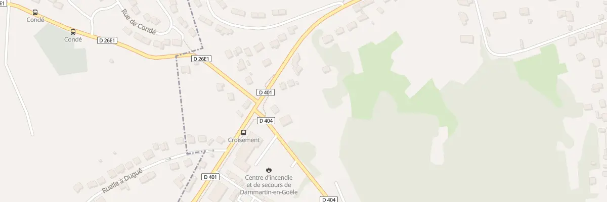 Plan du 2A Rue du Général de Gaulle à Dammartin-en-Goële