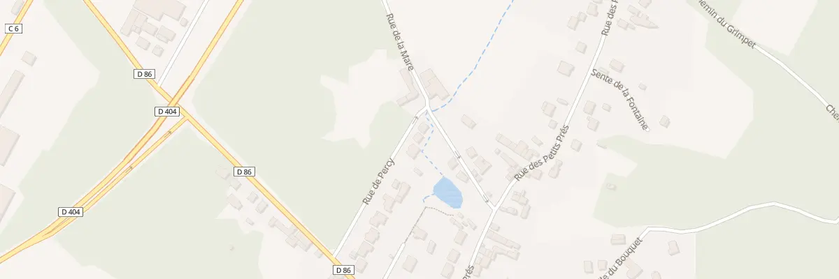 Plan du 18 Rue de Percy à Villevaudé