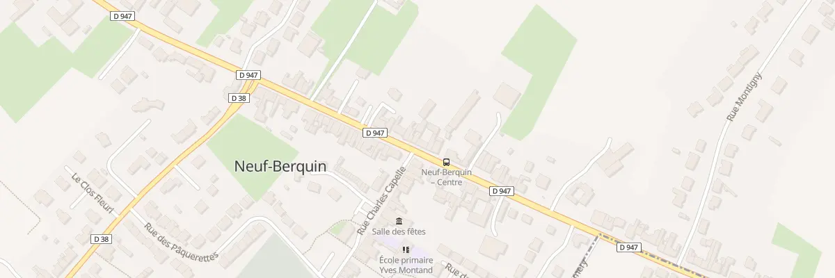 Plan du 1 Rue de Cassel à Neuf-Berquin