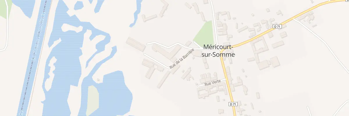 Plan du 10 Rue de la Barrière à Étinehem-Méricourt