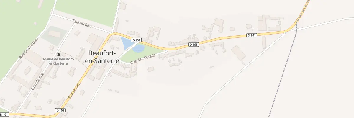 Plan du 4 Rue de Warvillers à Beaufort-en-Santerre