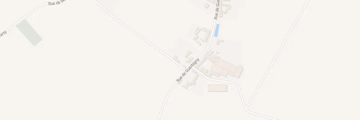 Plan du 20 Rue de Guerbigny à Erches