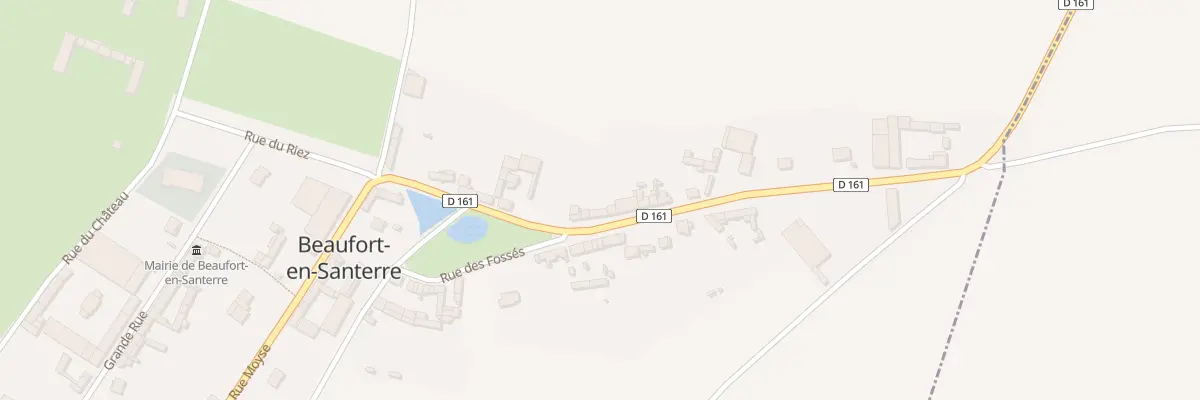 Plan du 9 Rue de Warvillers à Beaufort-en-Santerre