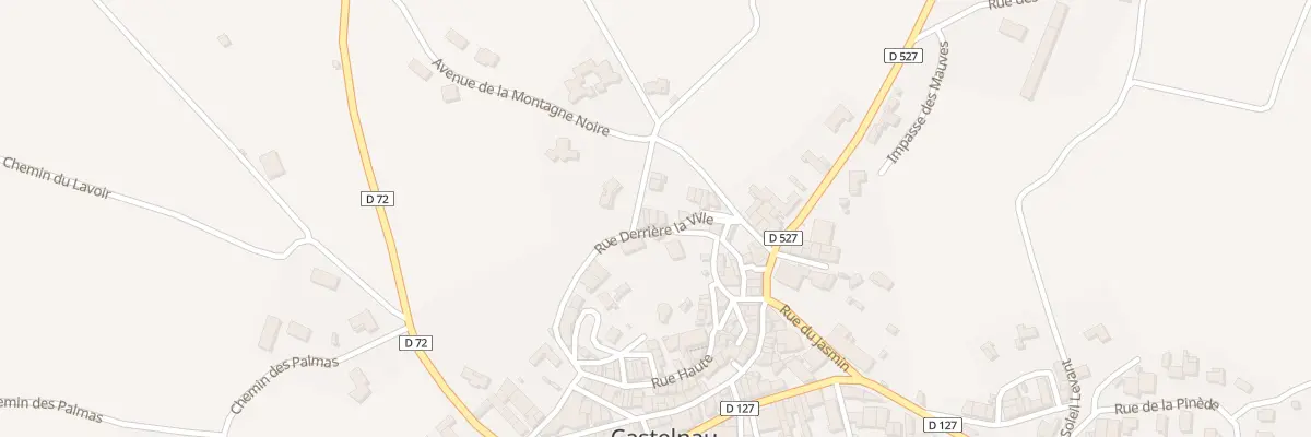 Plan du 7 Rue Derrière la Ville à Castelnau-d’Aude