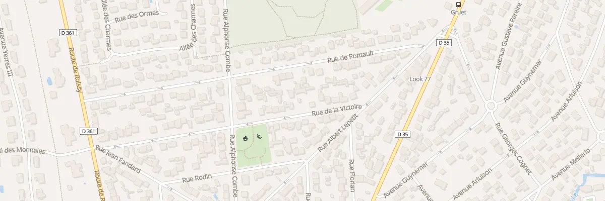 Plan du 10 Rue de la Victoire à Ozoir-la-Ferrière