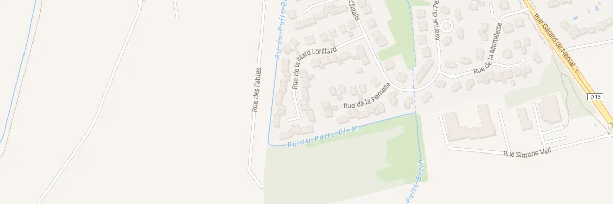 Plan du 16 Rue de la Mare Lorillard à Othis