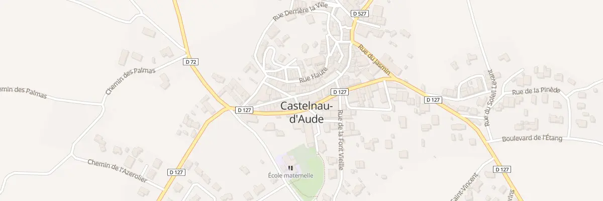 Plan du 33 Rue du Commerce à Castelnau-d’Aude