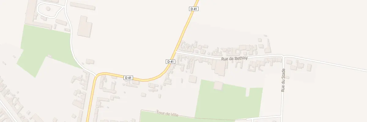 Plan du 6B Rue de Bethisy à Harbonnières