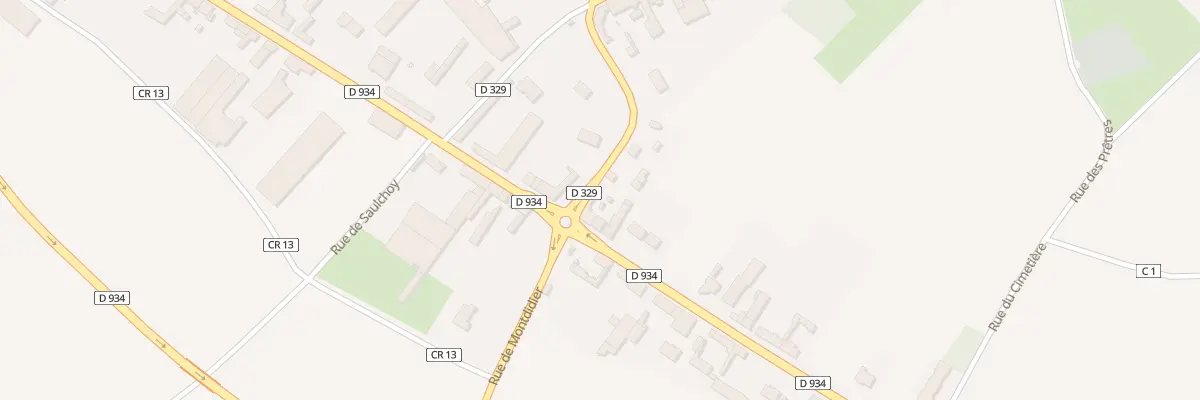 Plan du 30 Chs Brunehaut à Bouchoir