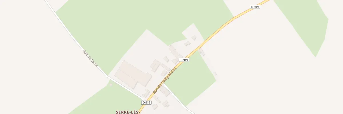 Plan du 4 Rue de Mailly-maillet à Puisieux