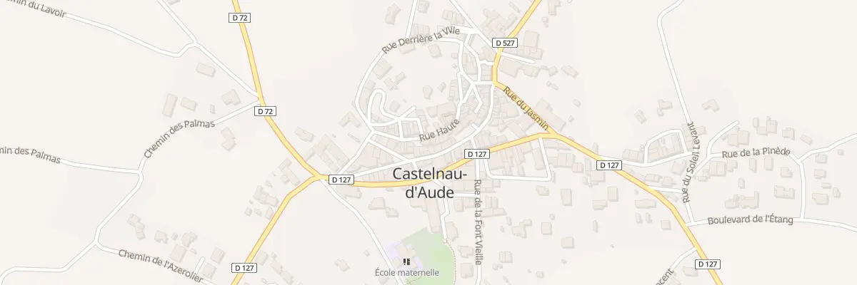 Plan du 4 Rue Haute à Castelnau-d’Aude