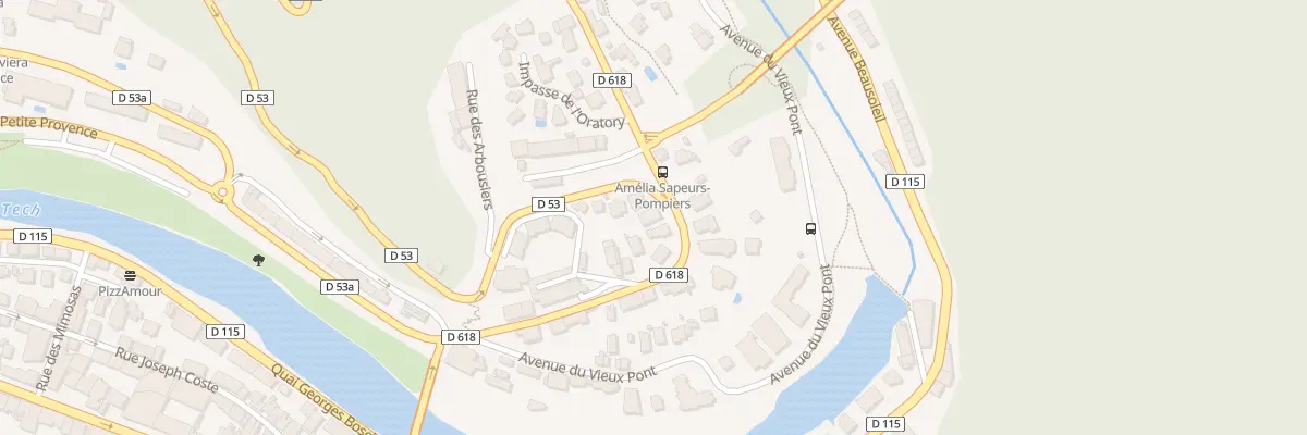 Plan du 31 Av du Doc Bouix à Amélie-les-Bains-Palalda