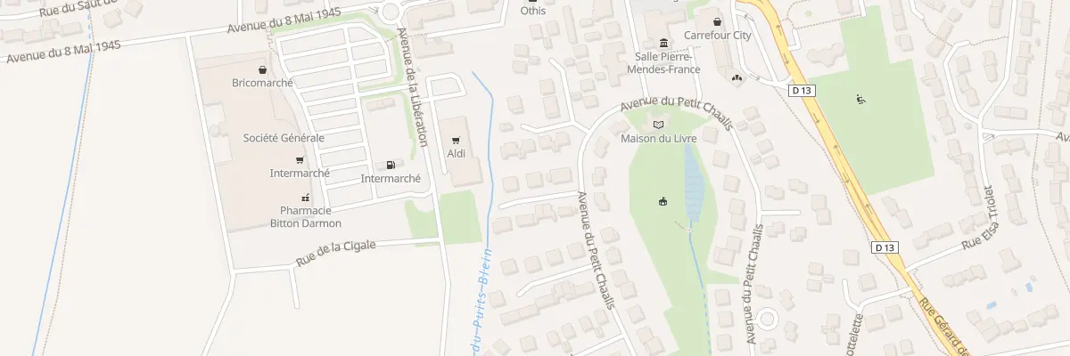 Plan du 3 Rue du Bois des Nouettes à Othis