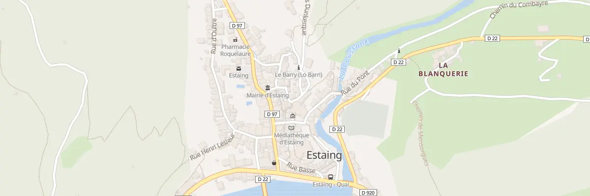 Plan du 5142 Estaing à Estaing