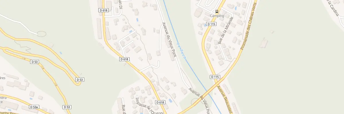 Plan du 45 Av du Vieux Pont à Amélie-les-Bains-Palalda