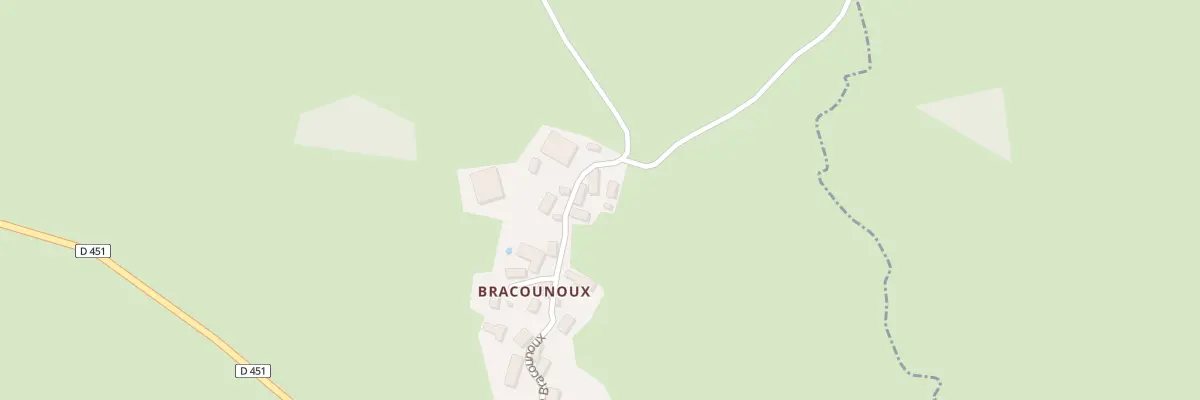 Plan du 6 Imp de Bracounoux à Marcillat-en-Combraille