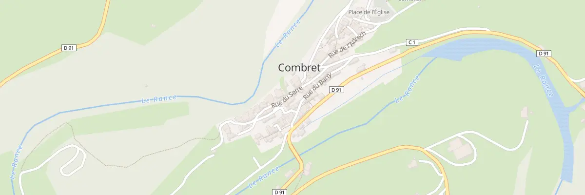 Plan du 5274 Rue du Serre à Combret