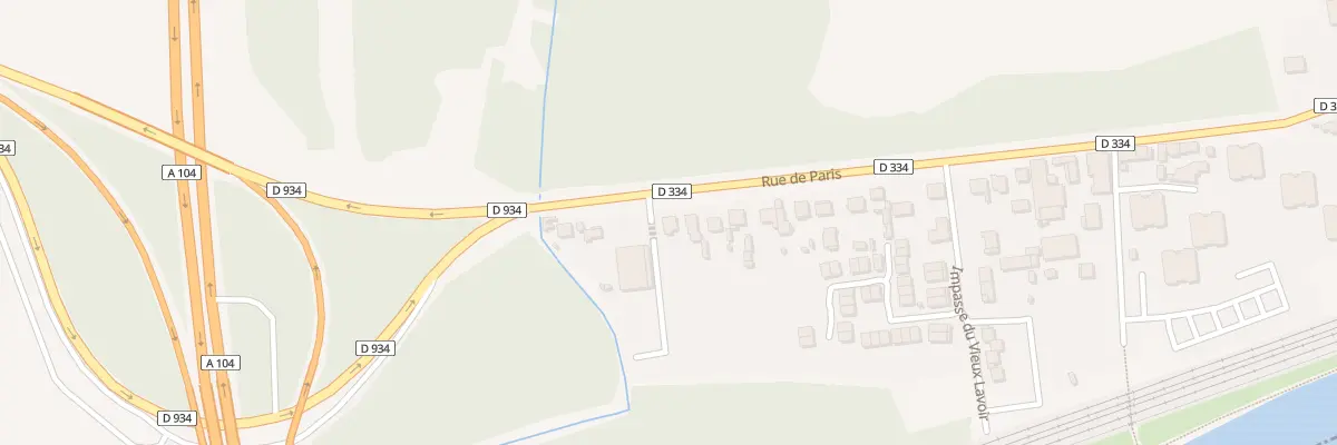 Plan du 67 Rue de Paris à Pomponne