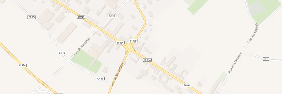 Plan du 26 Chs Brunehaut à Bouchoir