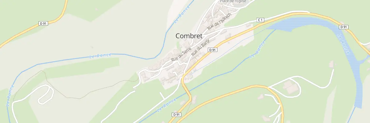 Plan du 5045 Rue du Barry à Combret
