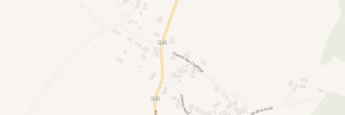 Plan du 2 Che des Chailloux à Brécy