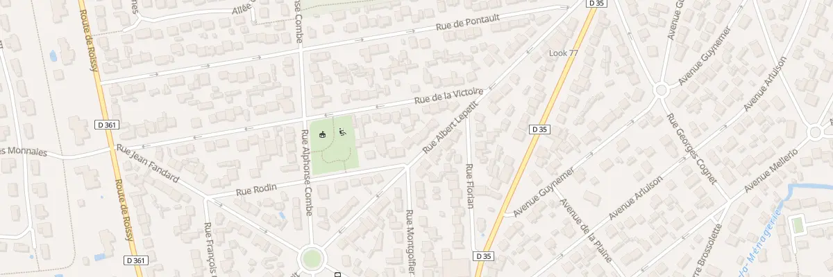 Plan du 23B Rue Albert Lepetit à Ozoir-la-Ferrière