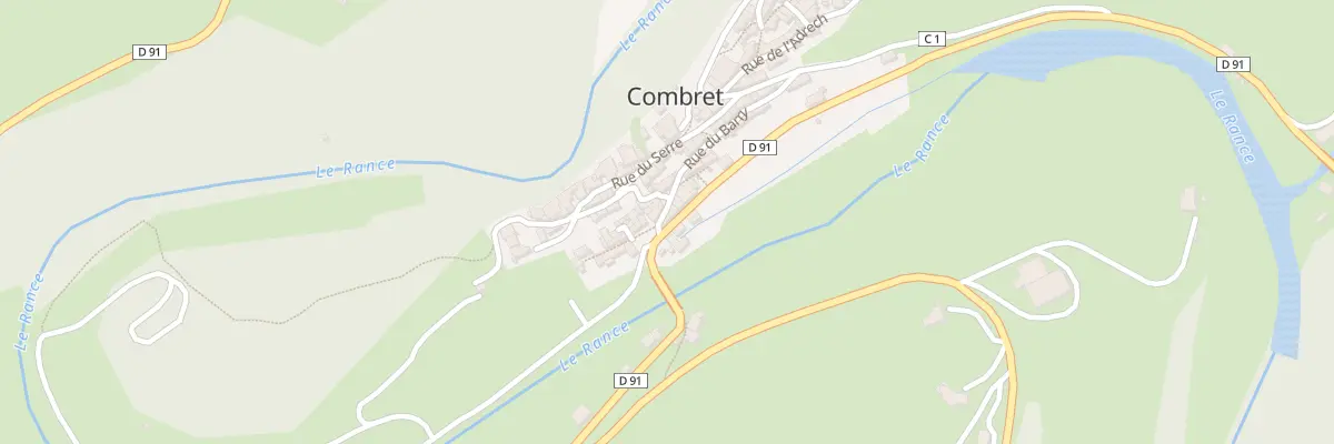 Plan du 5315 Rue du Barry à Combret