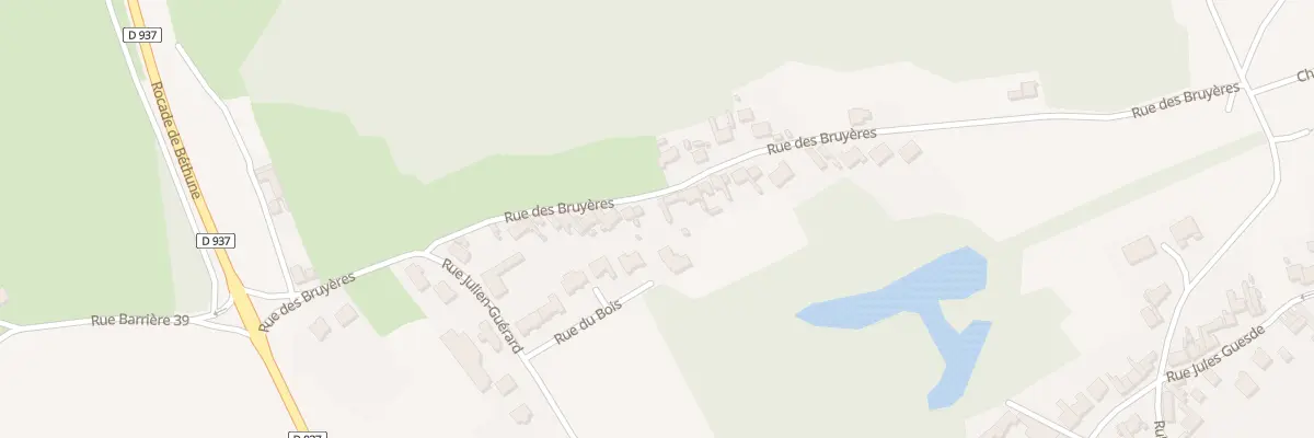 Plan du 17B Rue des Bruyères à Beuvry