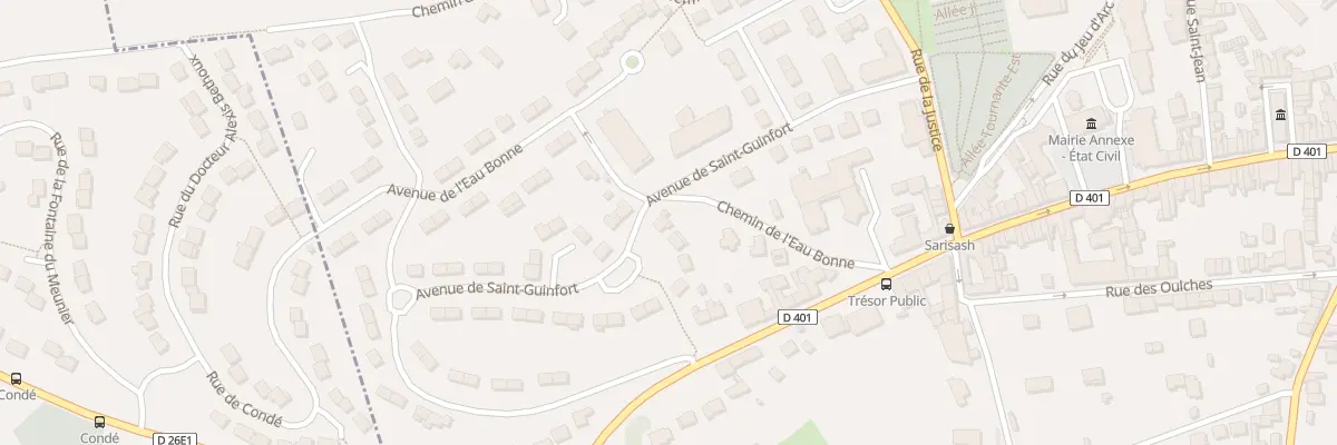 Plan du 51 Av de Saint-Guinfort à Dammartin-en-Goële