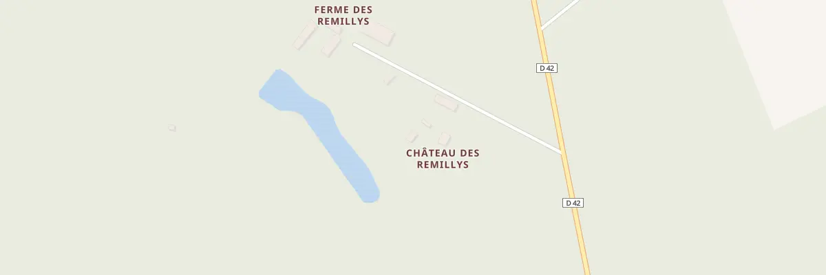 Plan du 5263 Les Remillys aux Choux