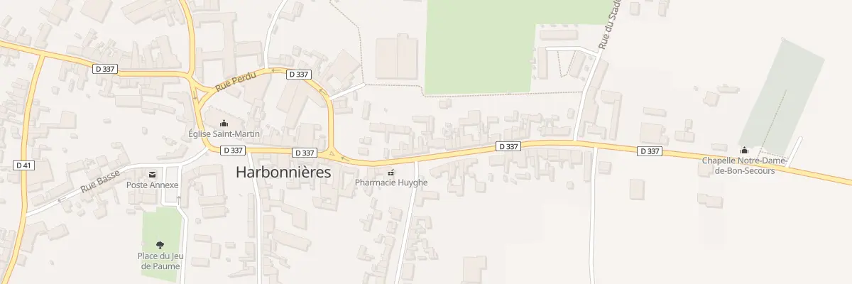 Plan du 29 Rue de Lihons à Harbonnières