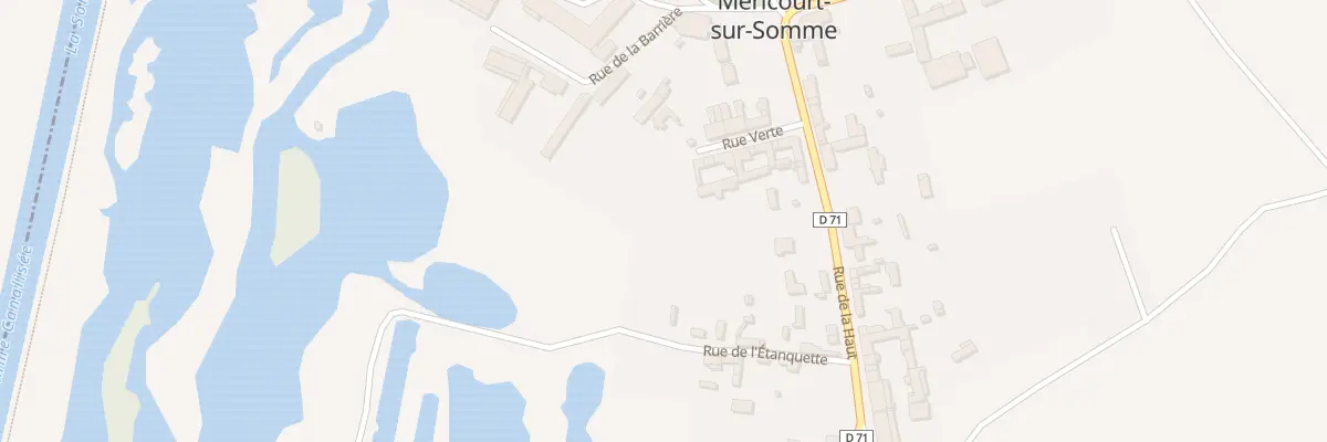 Plan du 5 Rue Verte à Étinehem-Méricourt