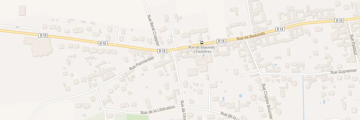 Plan du 651 Rue de Beauvais à Chevrières