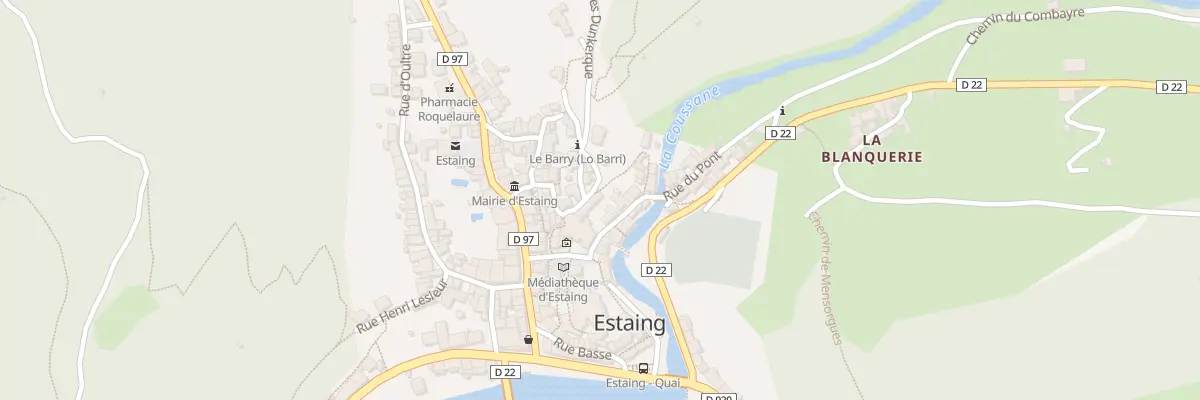 Plan du 5126A Estaing à Estaing