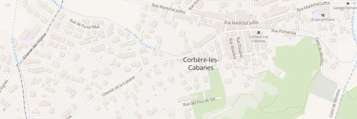 Plan du 27 Rue du Moulin à Corbère-les-Cabanes