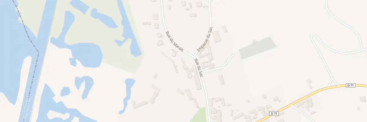 Plan du 13 Rue du Sac - Mericourt à Étinehem-Méricourt