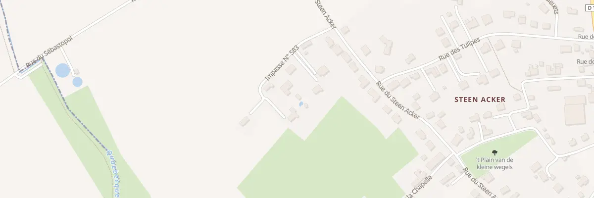 Plan du 115 Rue du Steen Acker Imp 583 à Boeschepe