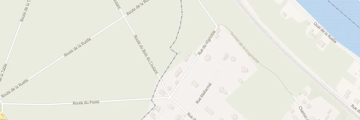 Plan du 9 Rue du Vignoble à Bois-le-Roi
