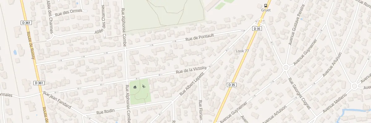Plan du 4 Rue de la Victoire à Ozoir-la-Ferrière