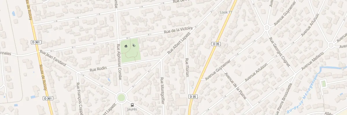 Plan du 18 Rue Albert Lepetit à Ozoir-la-Ferrière