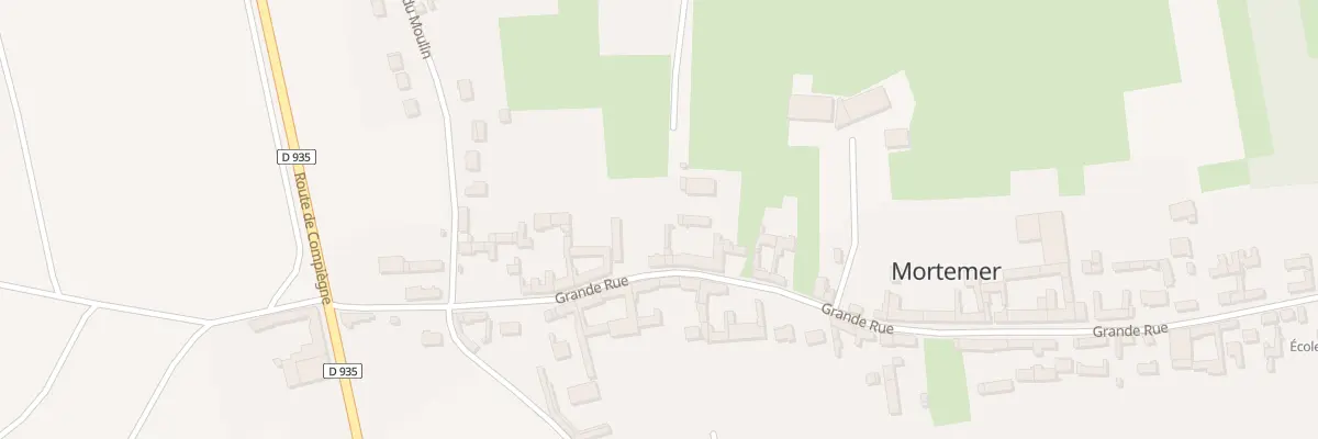Plan du 17 Gr Grande Rue à Mortemer